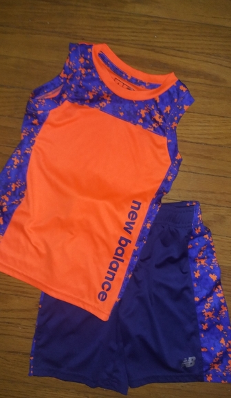 New Balance Other - New Balance athletic boys shorts tank set size 4